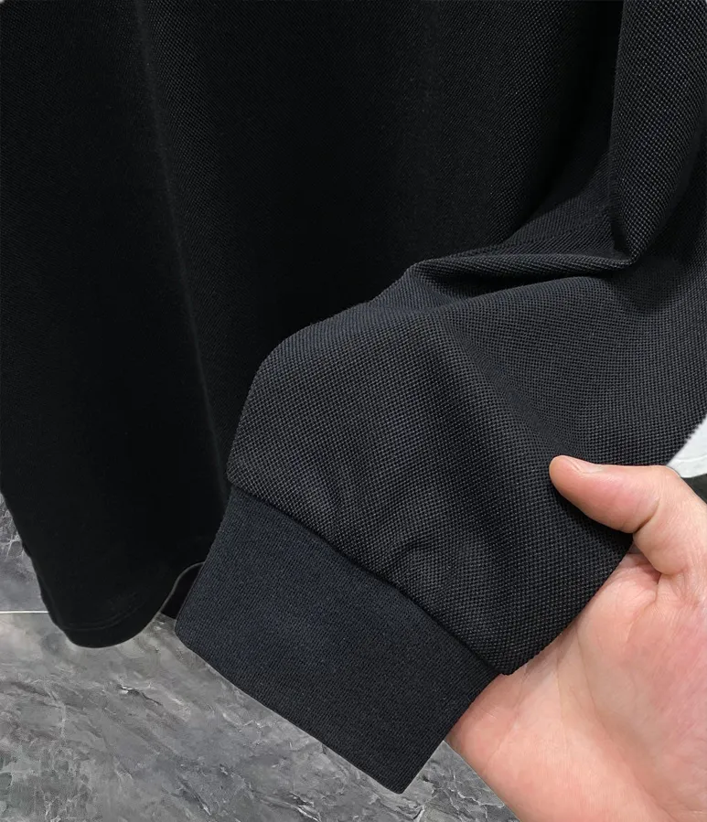 Zegna 24SS Classic Polo 。 T . . ! Piquet , “ ”。 . , , logo ， ， ， ， ， ， 。 Black/White/ Size：M~3XL
